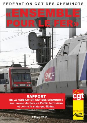Projet CGT pour le rail / Débat / Salle Ruy-Blas / Mainvilliers / 13 avril 2018 / 17 h. 30 @ MAINVILLIERS