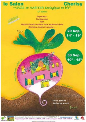 Salon Écolo et Bio de l'AVERN / Cherisy / Près de la Mairie / 29 et 30 septembre @ CHERISY près de la Mairie