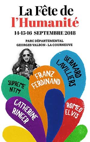Départs d'Eure-&-Loir pour la Fête de l'Humanité / 15-16 septembre @ LA COURNEUVE