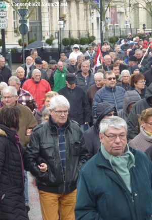 Manifestation des Retraités / Chartres / Préfecture / 18 octobre / 15 h. 30 @ CHARTRES - Devant la Préfecture