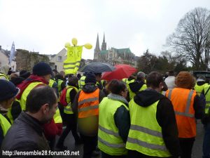 Chartres 26-01-2019 Gilets-Jaunes Manifestation 05