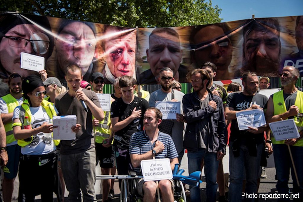 Paris 02-06-2019 Manifestation des mutilés