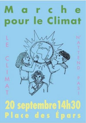 Marches pour le climat : Chartres / 20 septembre / 14 h. 30 - Dreux / 21 septembre / 15 h. @ CHARTRES - place des Épars DREUX - place Métézeau