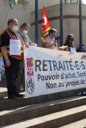Rassemblement  Retraité·e·s / Préfecture / Chartres / 1er octobre / 15 h. @ CHARTRES - devant la Préfecture
