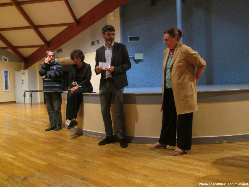 Gasville-Oisème 20-06-2024 Législatives Réunion-publique NFP-Écologoistes J-F.Bridet