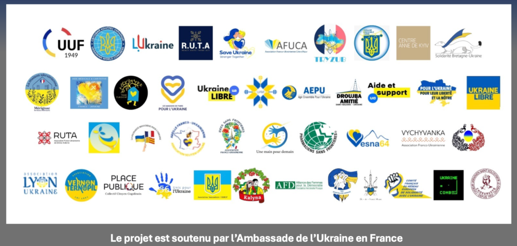 Ambulance mitraillée Soutiens dont RESU