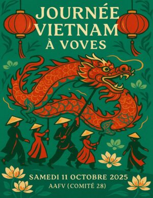 Vietnam à Voves / Salle Silvia-Monfort et en ville / Voves / 11 octobre @ VOVES - Salle Silvia-Monfort