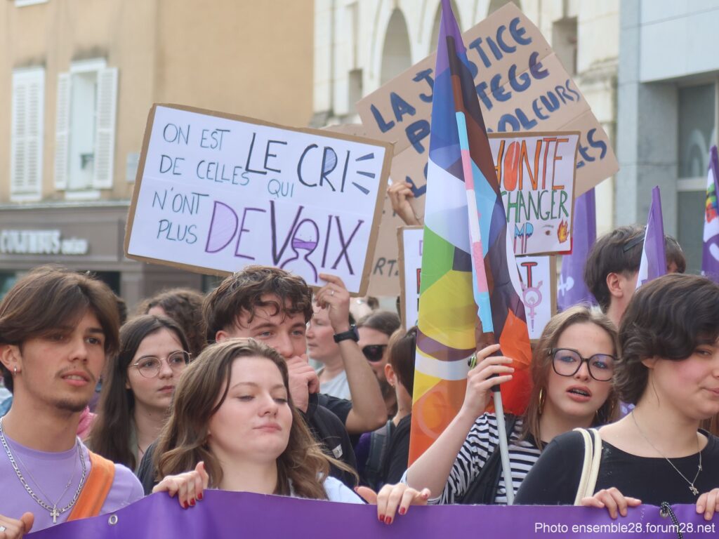 Chartres 07-03-2026 Marche Droits des Femmes