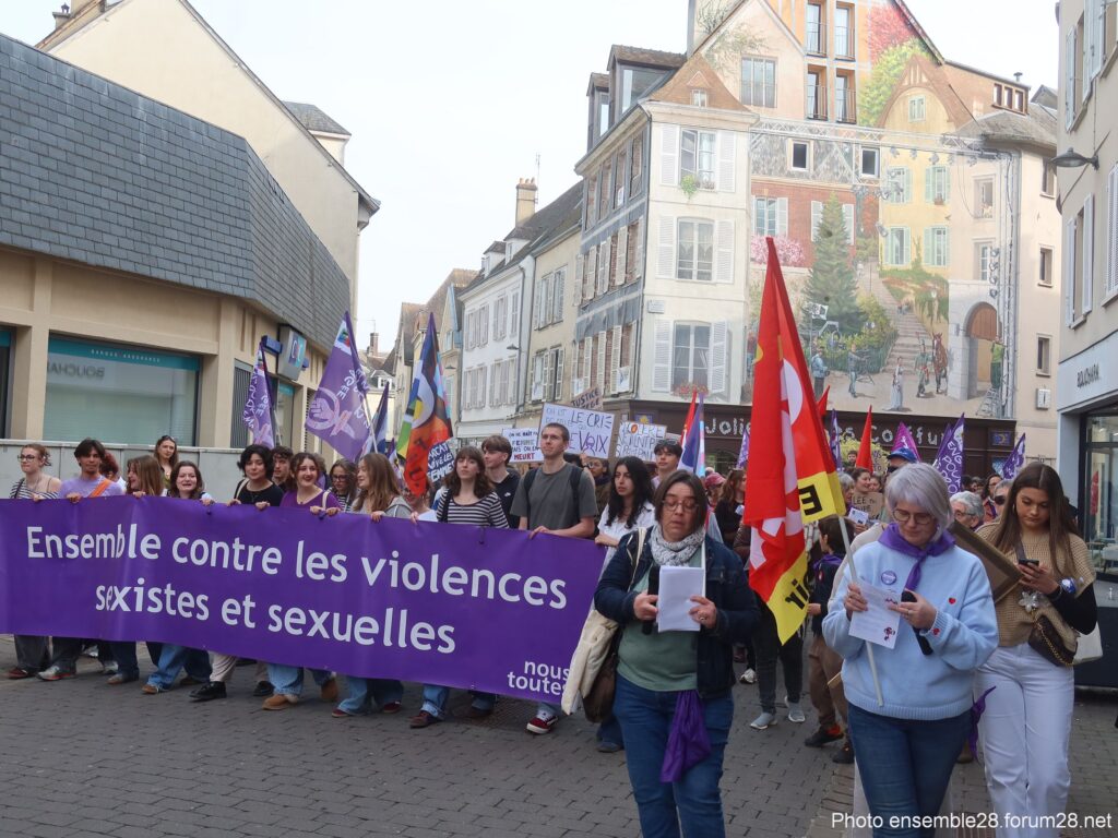 Chartres 07-03-2026 Marche Droits des Femmes