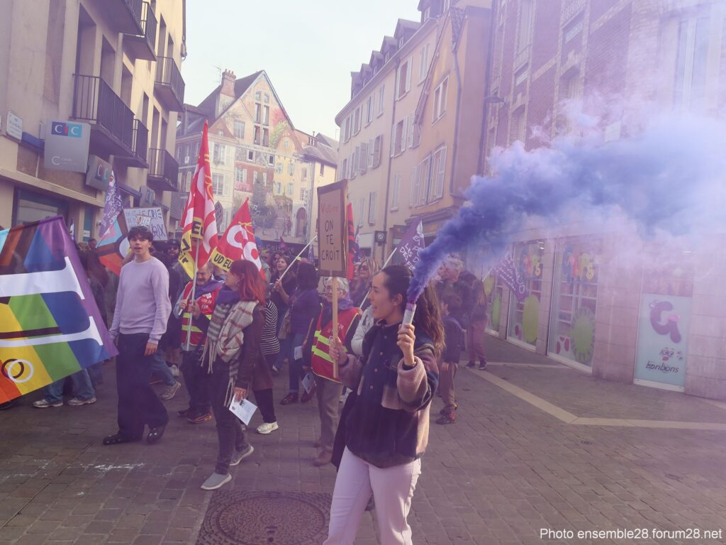 Chartres 07-03-2026 Marche Droits des Femmes