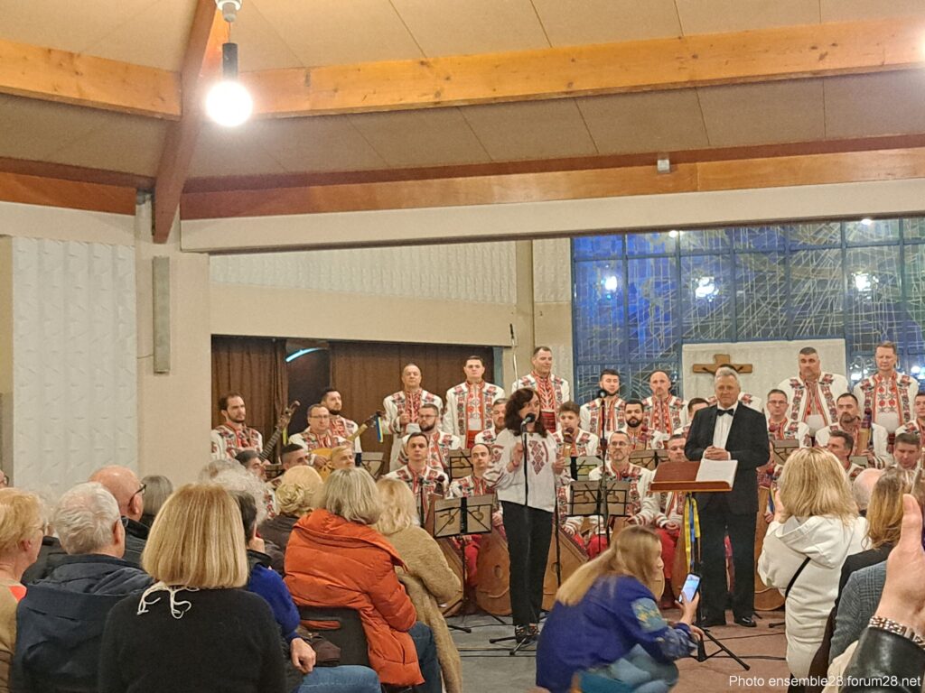 Chartres 08-03-2026 Concert Bandouristes Ukraine Solidarité