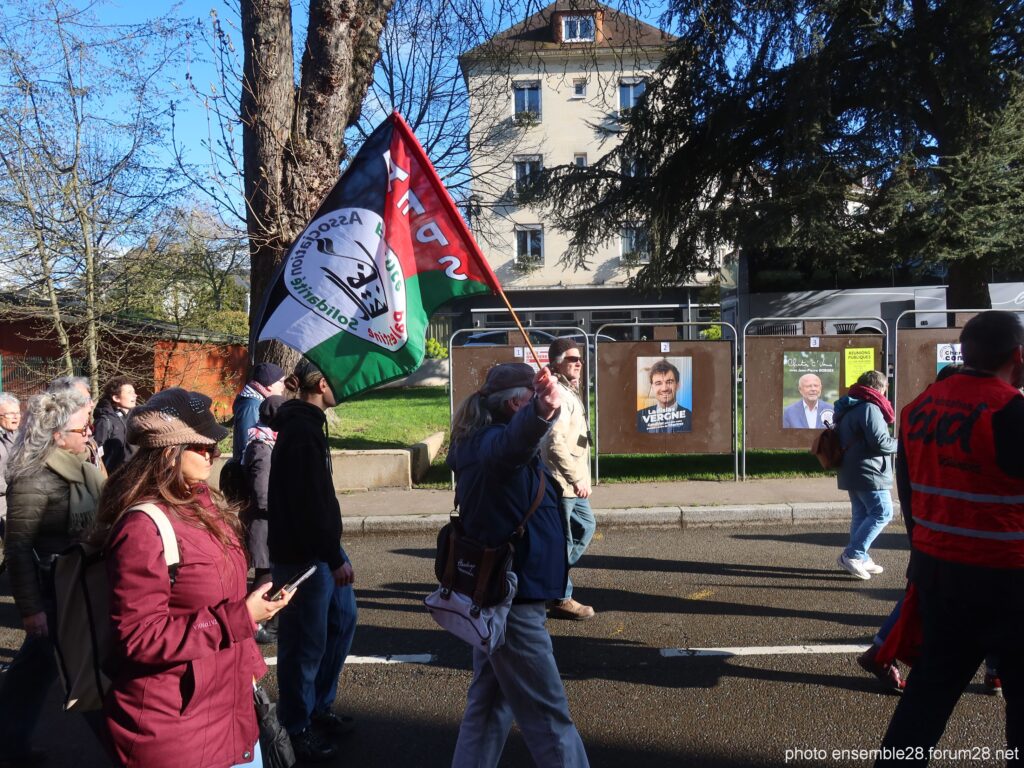 Chartres 14-03-2026 Manifestation antiraciste antifasciste