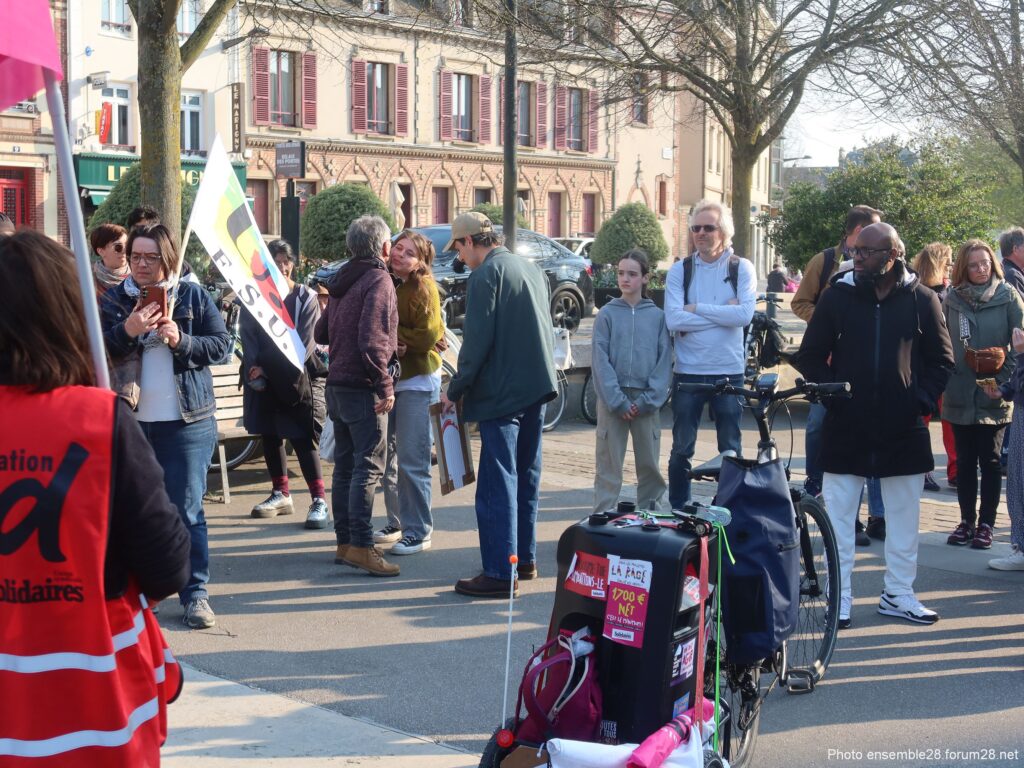 Chartres 21-03-2026 Manifestation contre Racisme Haine Fascisme