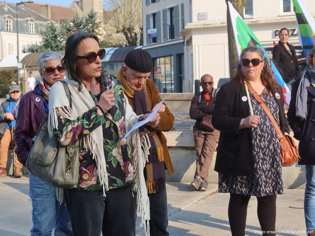 Chartres 21-03-2026 Manifestation contre Racisme Haine Fascisme
