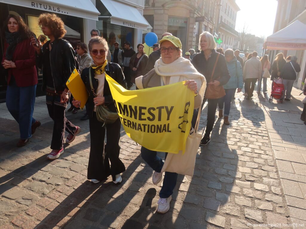 Chartres 21-03-2026 Manifestation contre Racisme Haine Fascisme