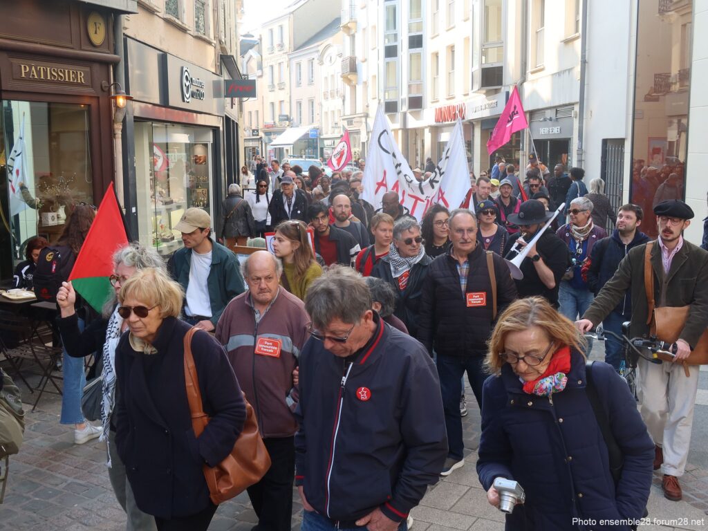 Chartres 21-03-2026 Manifestation contre Racisme Haine Fascisme