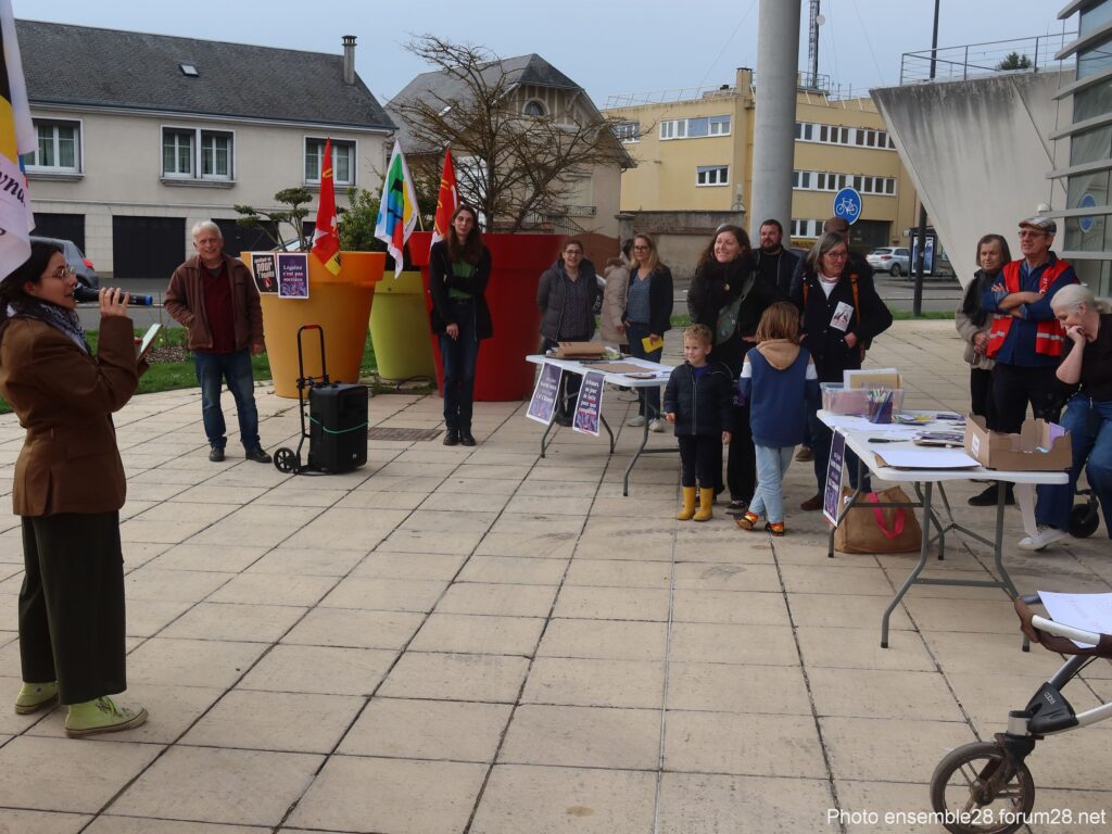 Châteaudun 2026-03-06 Rassemblement Droits des Femmes