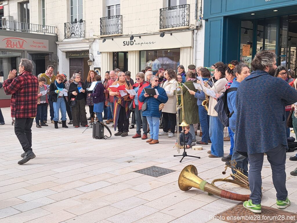 Nogent-le-Rotrou 07-03-2026 Rassemblement festif Droits des femmes