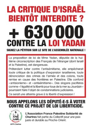 Tract Loi Yadan 2026-04011 AFPS Chartres