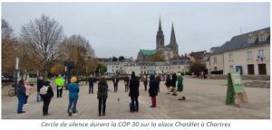 Chartres Cercle-du-Silence COP 30