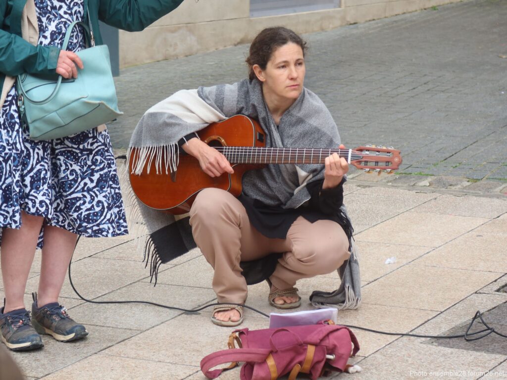 Dreux 11-04-2026 Inauguration Mémorial ambulant Enfants tués Gaza
