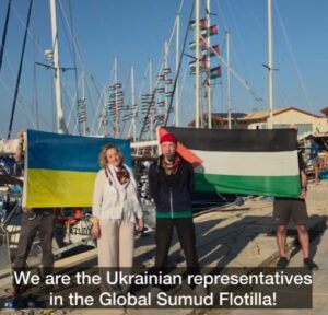 Les 2 Ukrainien·ne·s qui se joignent à la flottille Sumud à Gaza Printemps 2026