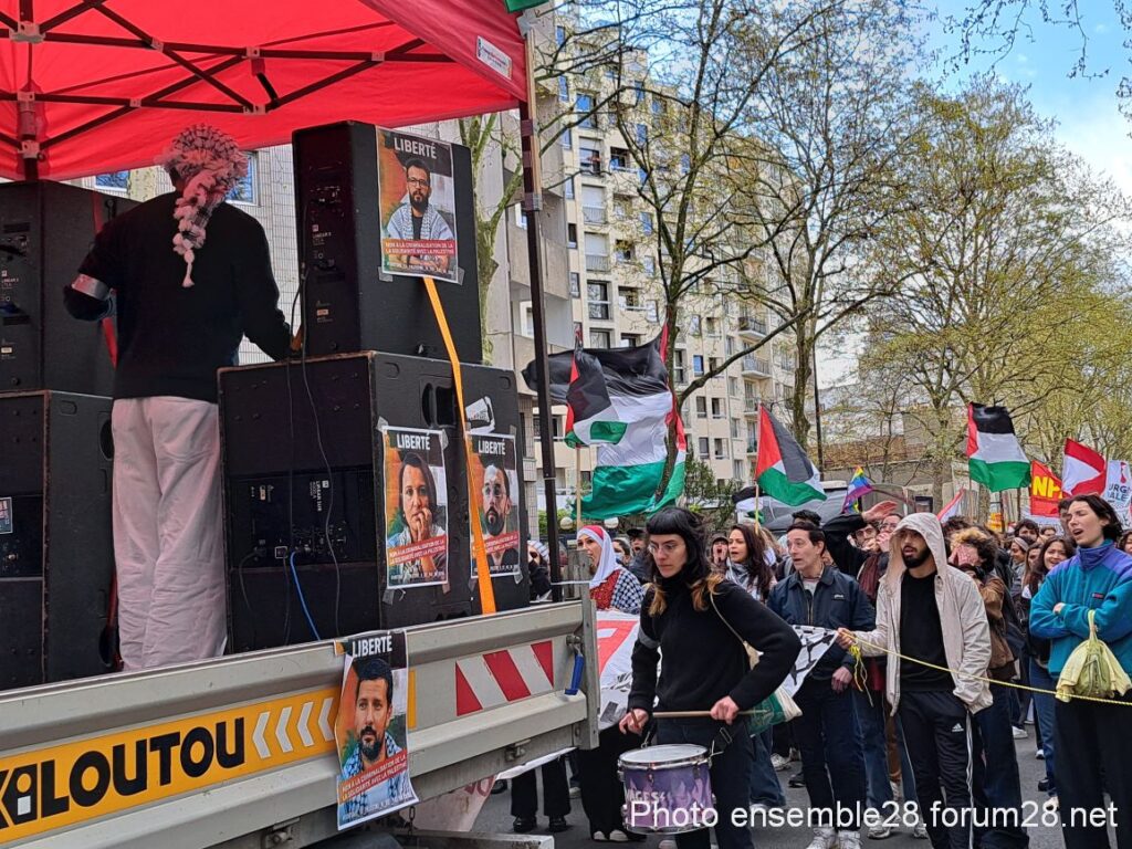 Paris 28-03-2026 Manifestation Solidarité Palestine