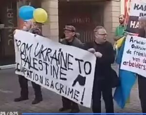 Un 1er Mai, manifestation à Gand