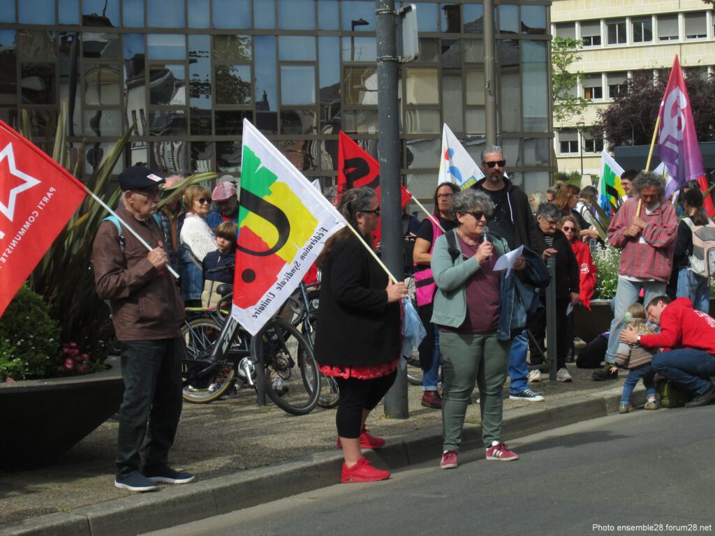 Chartres 01-05-2026 Manifestation 1er-Mai