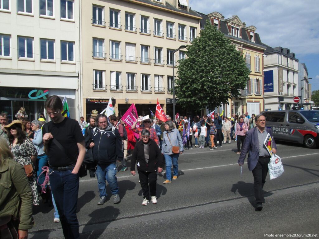 Chartres 01-05-2026 Manifestation 1er-Mai