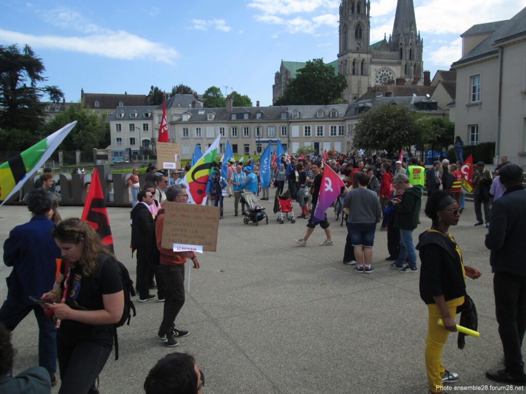 Chartres 01-05-2026 Manifestation 1er-Mai