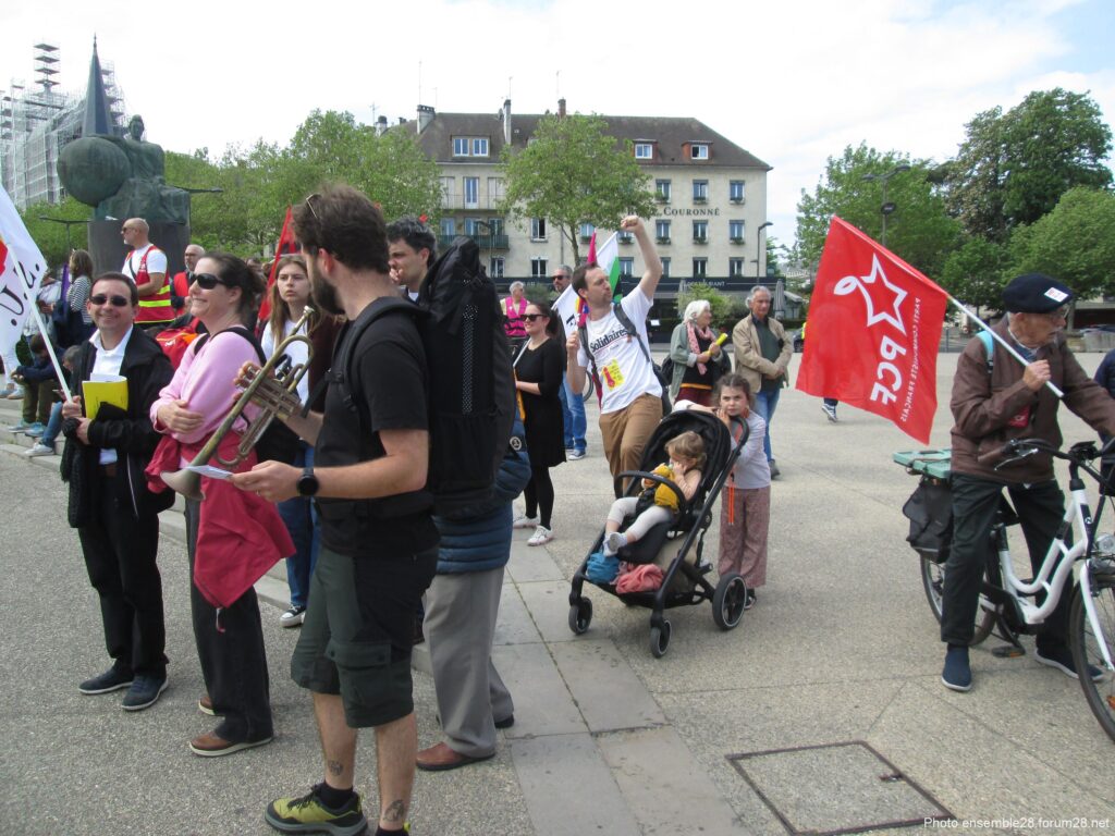 Chartres 01-05-2026 Manifestation 1er-Mai