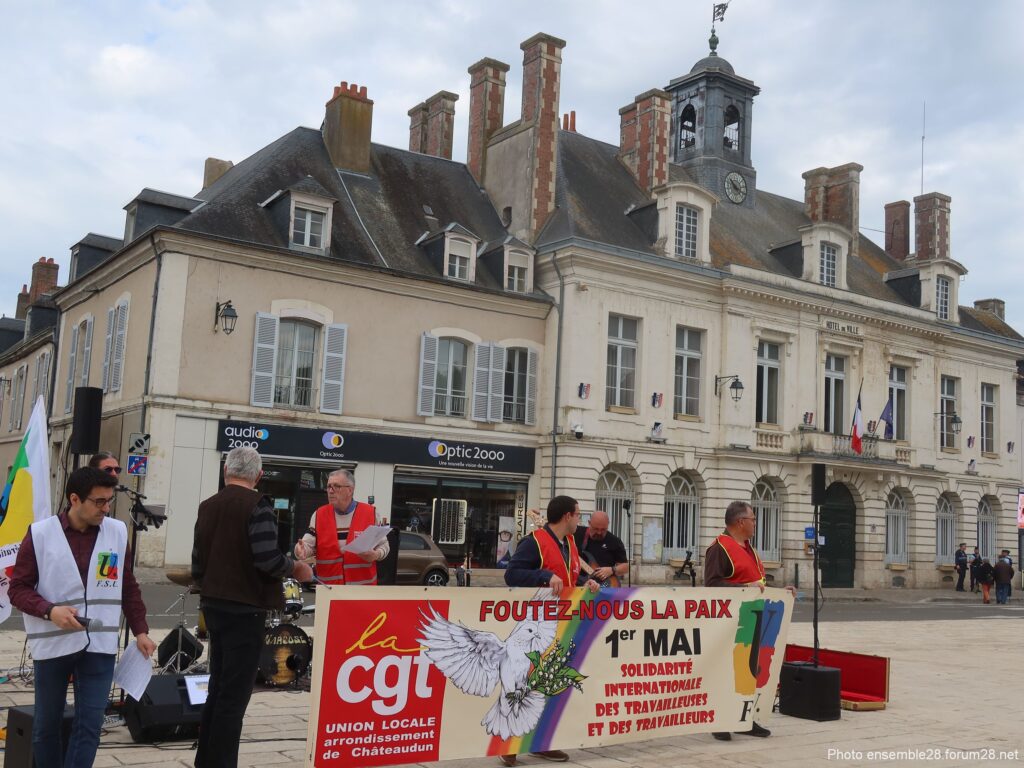 Châteaudun 01-05-2026 Manifestation 1er-Ma CGT FSU