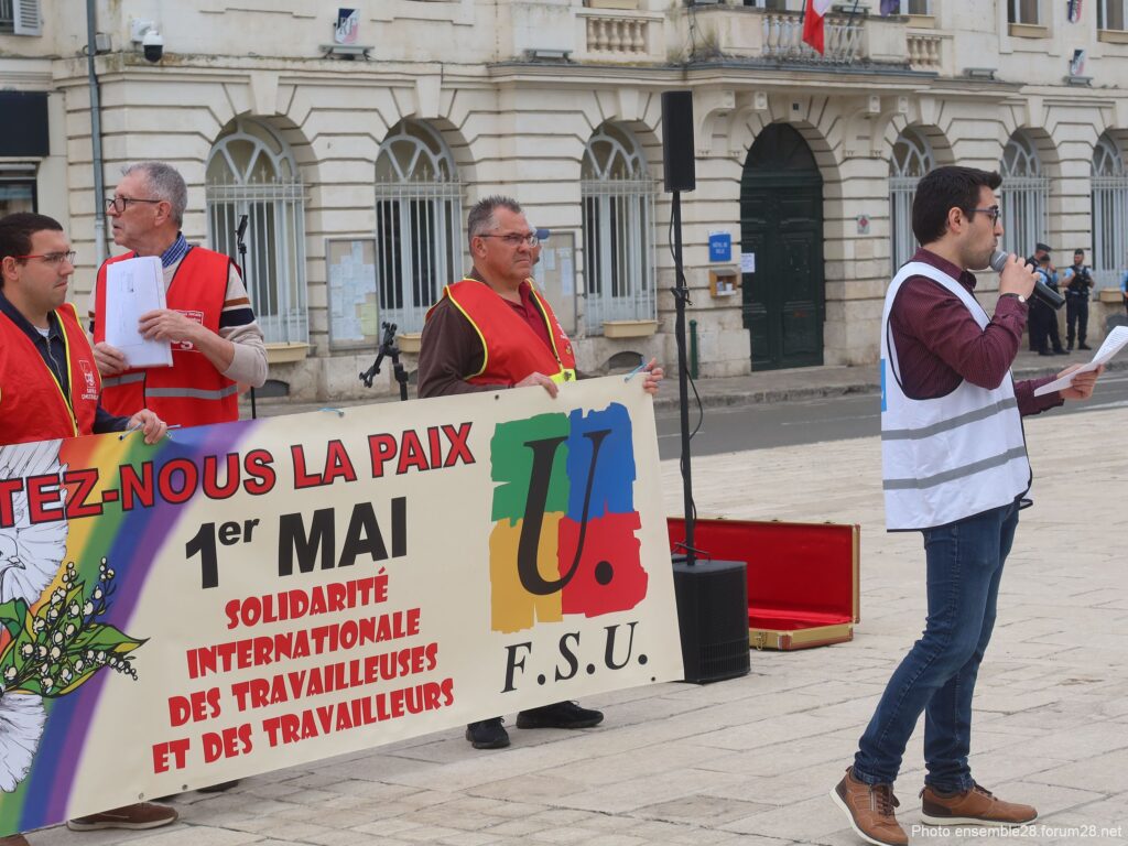 Châteaudun 01-05-2026 Manifestation 1er-Ma CGT FSU