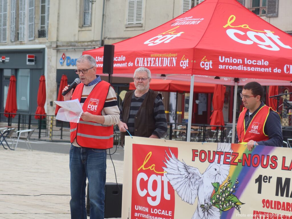 Châteaudun 01-05-2026 Manifestation 1er-Ma CGT FSU