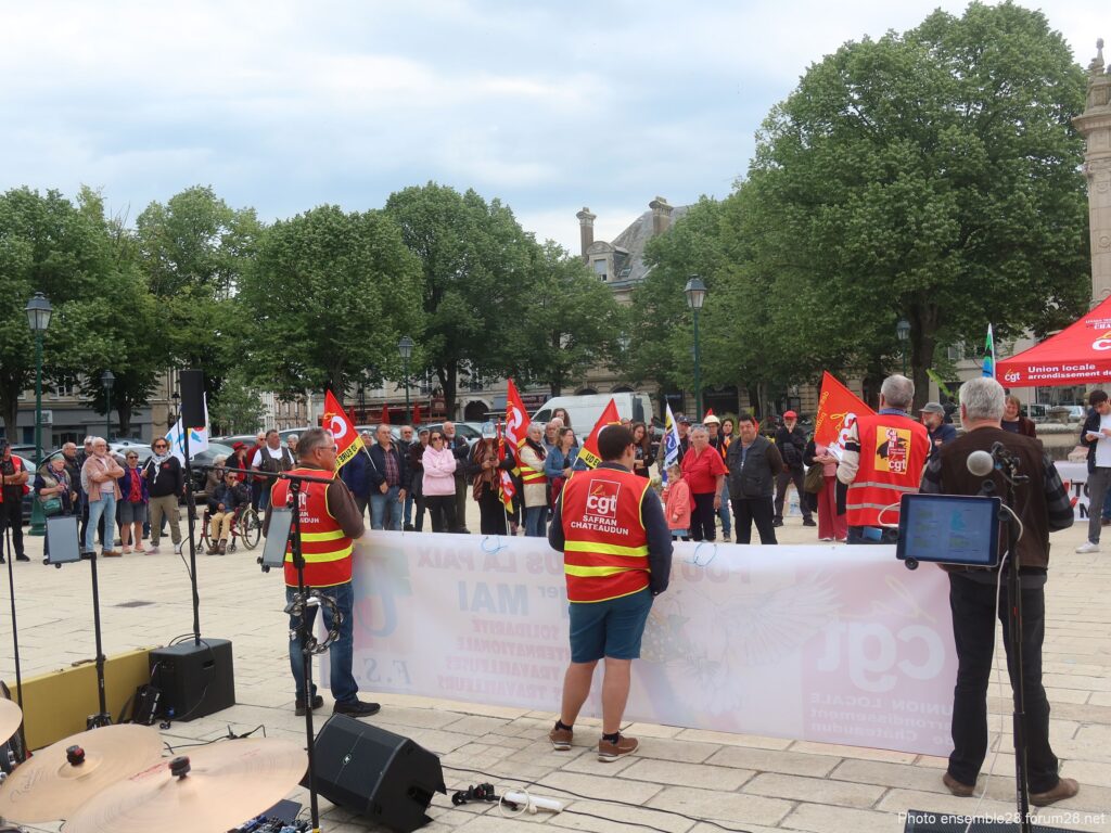 Châteaudun 01-05-2026 Manifestation 1er-Ma CGT FSU
