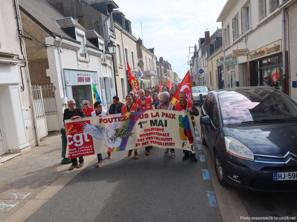 Châteaudun 01-05-2026 Manifestation 1er-Ma CGT FSU