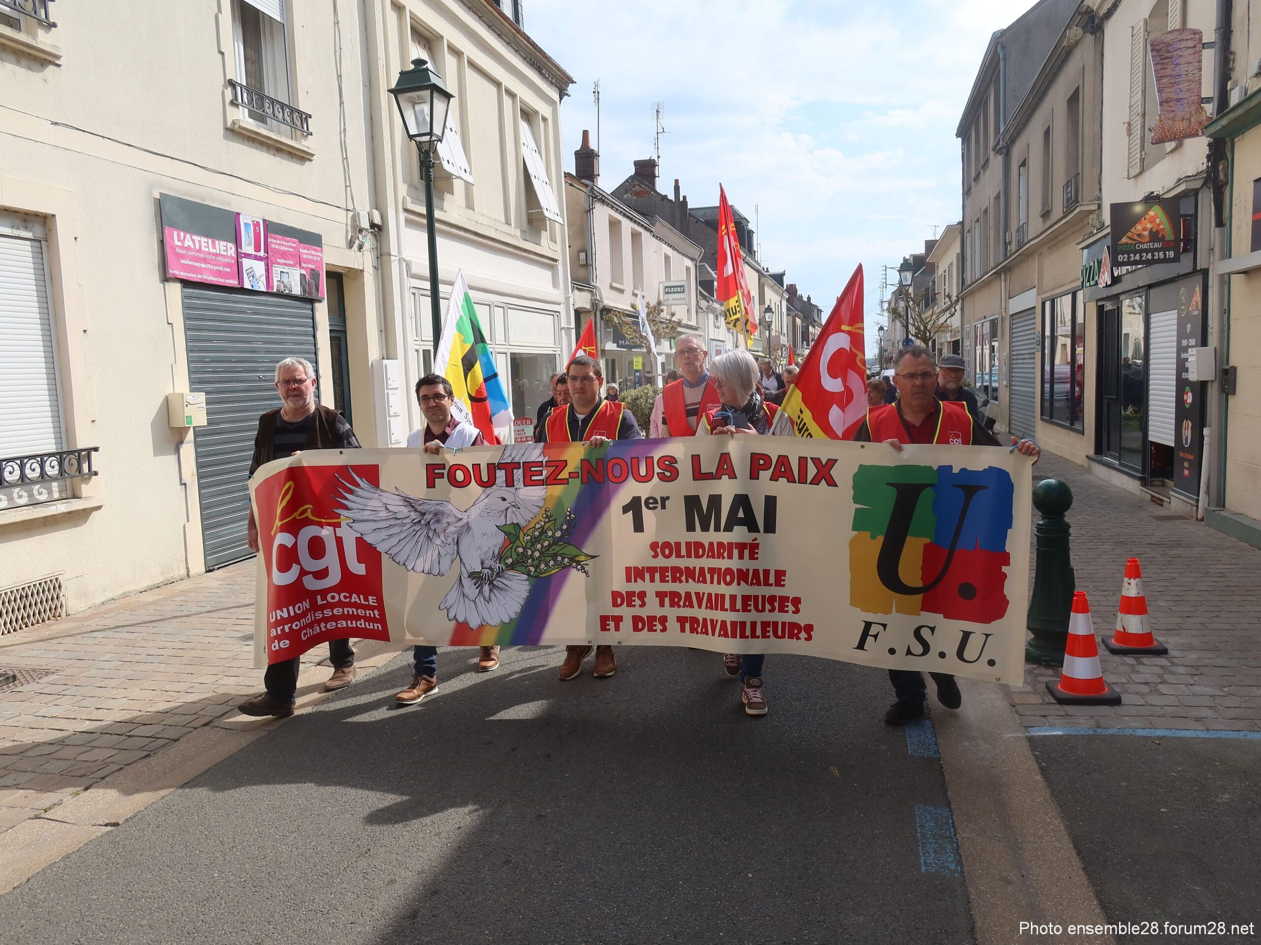 Châteaudun 01-05-2026 Manifestation 1er-Ma CGT FSU