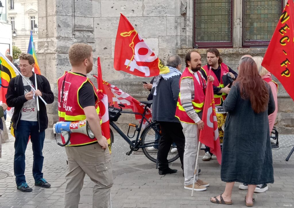 Dreux 2026-05-01 Mobilisation 1er-Mai CGT FO FSU
