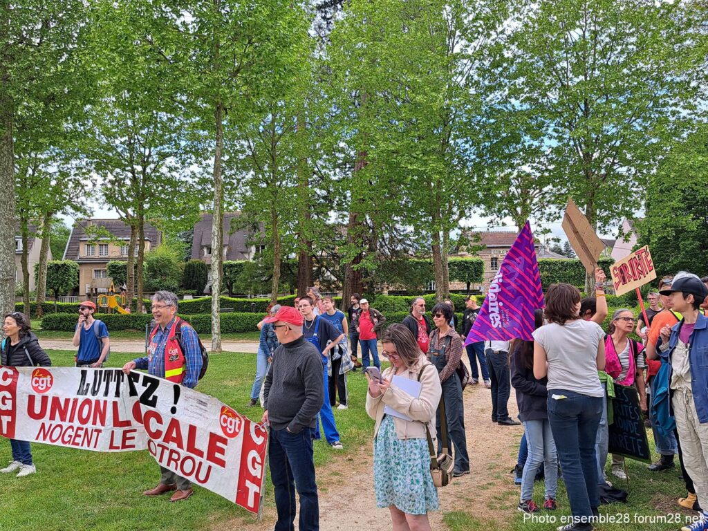 Nogent-le-Rotrou 01-05-2026 Manifestation 1er-Mai