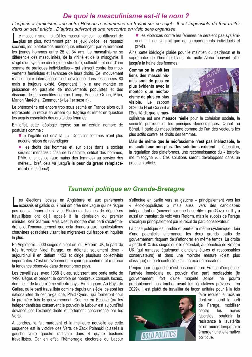 la feuille du Réseau N°018 2x4