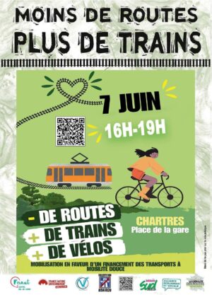 Chartres 2026-06-07 Rassemblement Vélo Non-A154 -A120 [Affiche]