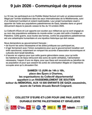 Chartres 2026-06-13 Mémorial Enfants-de-Gaza [Tract]