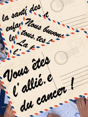 Cancer Colère Guerilla Cartes postales