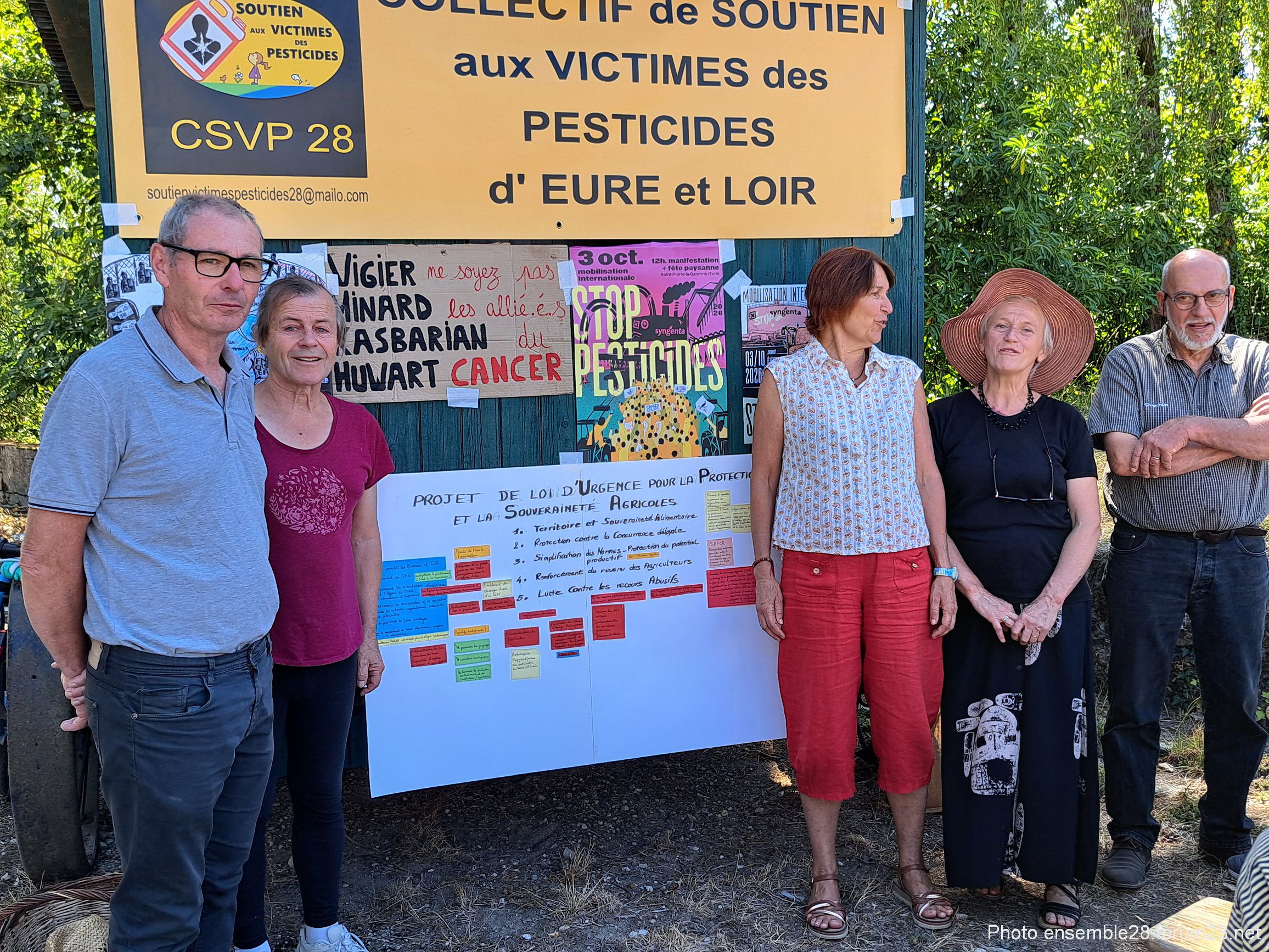 Tremblay-les-Villages 08-08-2026 Pique-nique Soutien Victimes pesticides