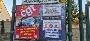 Affiches collées Marche Climat 26-09-2026 Chartres