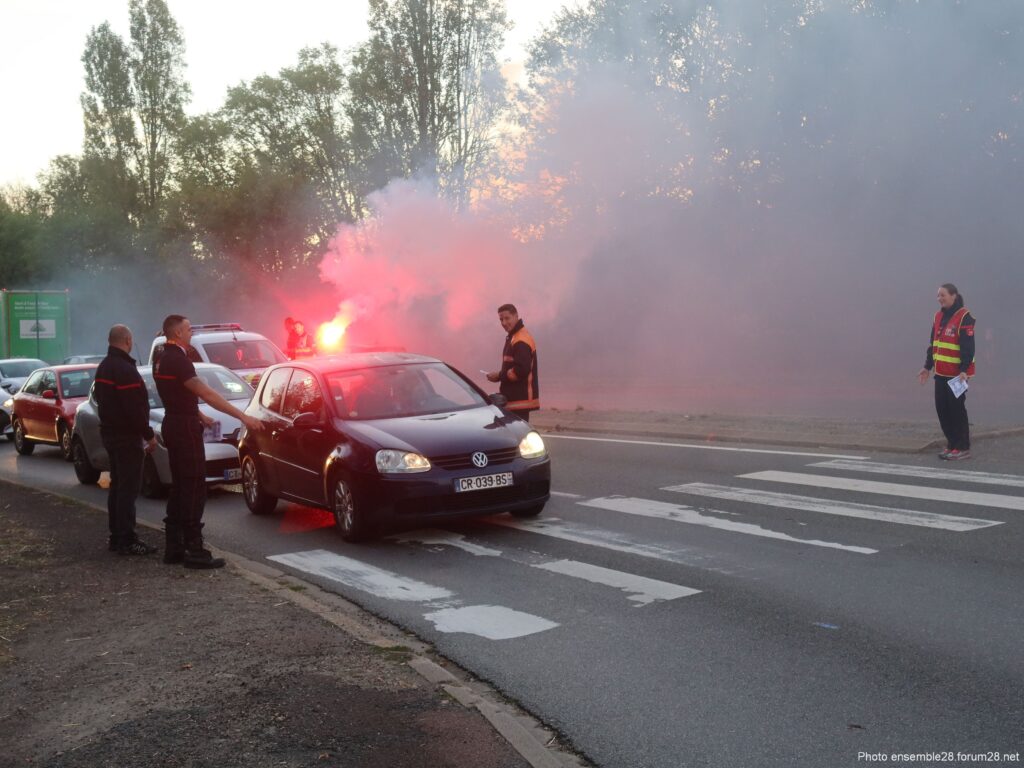 Chartres 14-09-2026 Filtrage-Tractage Pompiers SDIS E&L