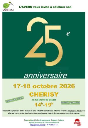 Cherisy 2026-10-17-18 25ans AVERN [Affiche]