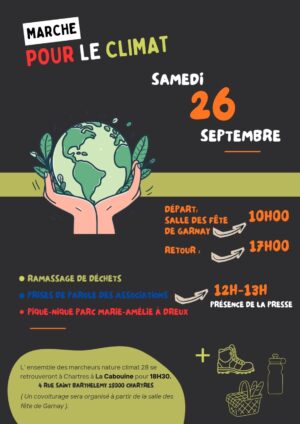 Marche pour le Climat Garnay-Dreux 26-06-2026 [Affiche]