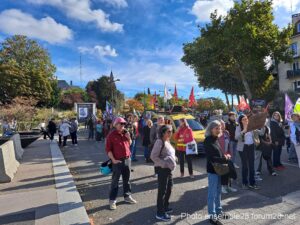Chartres 13-10-2026 Manifestation Lycéens Syndicats